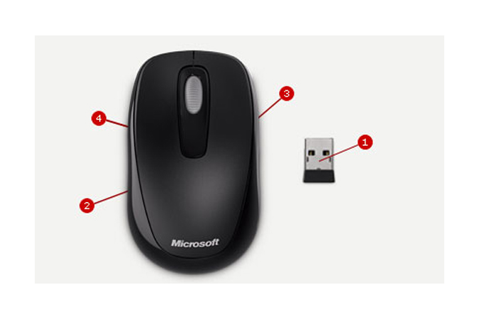 Microsoft Wireless Mouse 6000 Staples